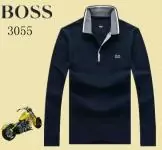 laine et soie pulls hugo boss longue manche col revers hiver